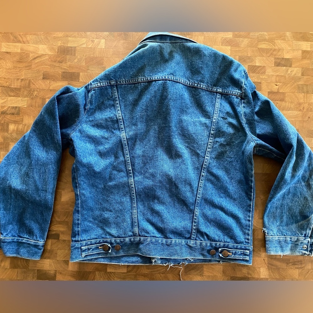 VINTAGE Rustler Jean Jacket - Picture 6 of 11